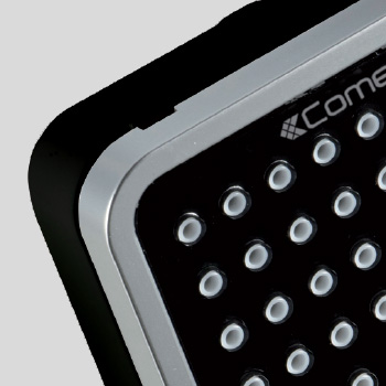 comelit deurtelefoon Easycom zwart detail 