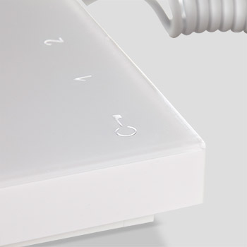 comelit mini monitor white detail
