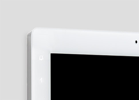 Sensitive Touch-toetsen aan de zijkant Maxi Video-deurintercom